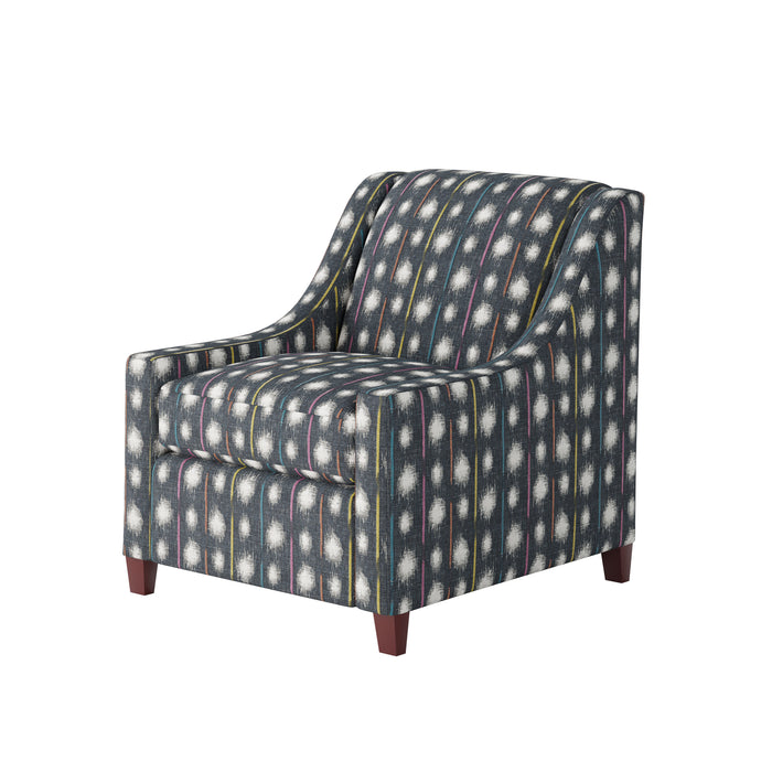 Southern Home Furnishings - Bindi Crayola Accent Chair in Multi - 552-C Bindi Crayola