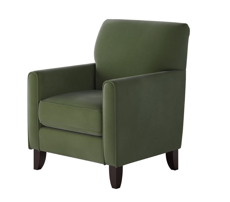Southern Home Furnishings - Bella Forrest Accent Chair in Green - 702-C Bella Forrest Accent Chair - GreatFurnitureDeal