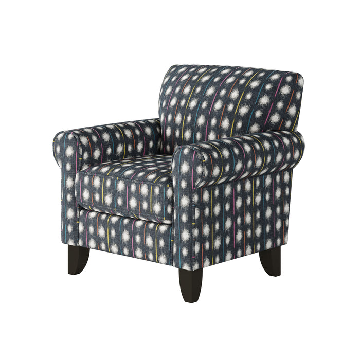 Southern Home Furnishings - Bindi Crayola Accent Chair in Multi - 512-C Bindi Crayola - GreatFurnitureDeal
