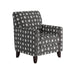 Southern Home Furnishings - Bindi Pepper Accent Chair in Multi - 702-C Bindi Pepper - GreatFurnitureDeal