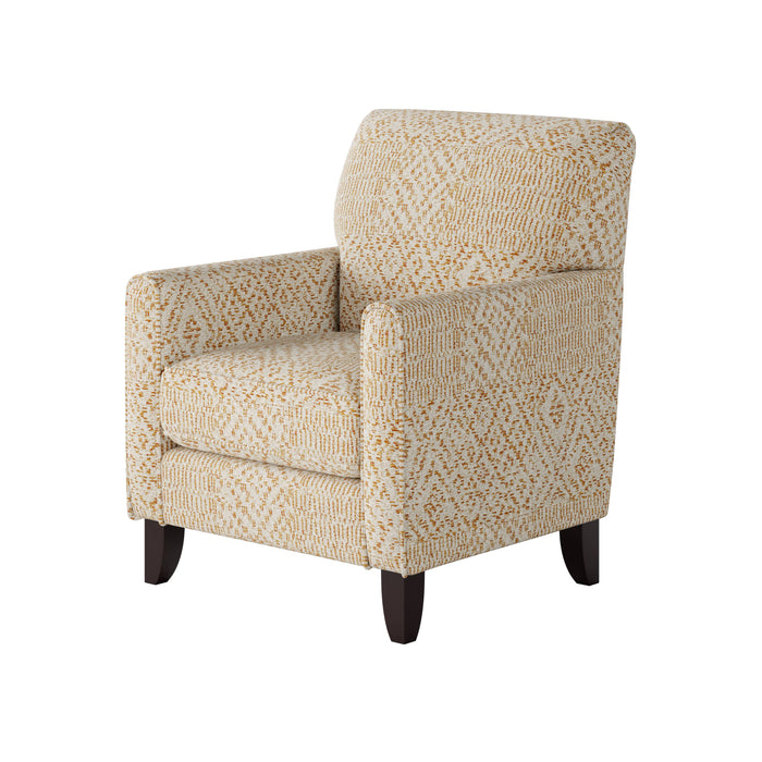 Southern Home Furnishings - Roughwin Squash Accent Chair in Gold, Beige - 702-C Roughwin Squash - GreatFurnitureDeal