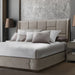 AICO Furniture - Spencer 9 Piece Queen Comforter Set"Chrome - BCS-QS09-SPNCR-CRO - GreatFurnitureDeal