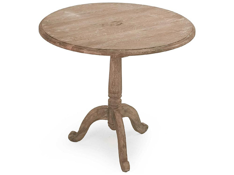 Zentique - Monroe Limed Grey 31'' Wide Round Pedestal Table - T070 E272