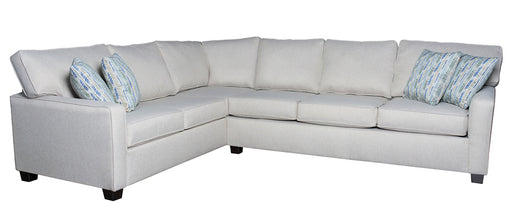 Mariano Italian Leather Furniture - Tanner High Performance Fabric Sectional - GreatFurnitureDeal