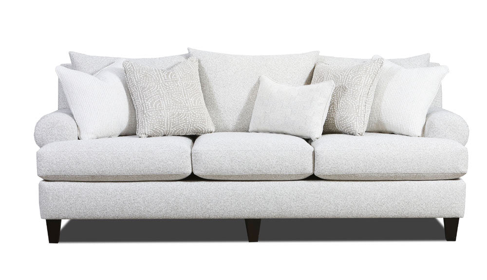 Southern Home Furnishings - Hogan Sofa in Off White - 7005-00KP Hogan Cotton Sofa - GreatFurnitureDeal