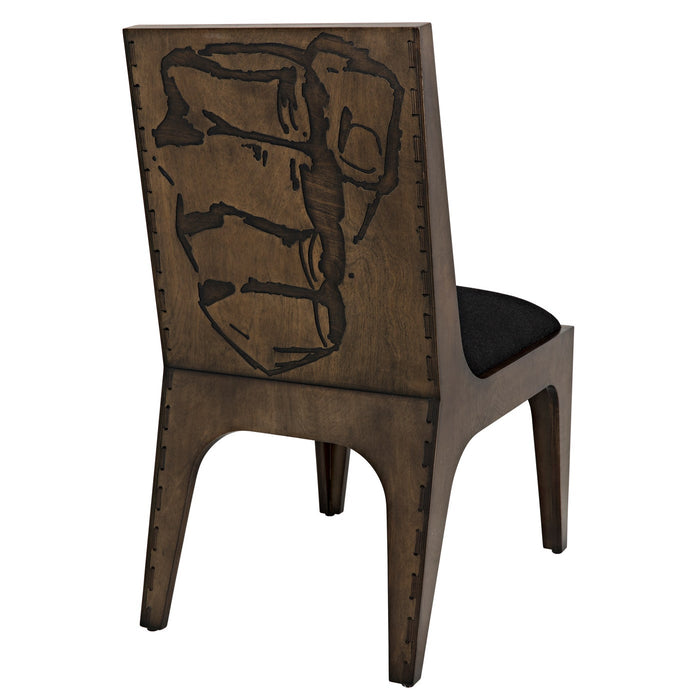 CFC Furniture - Fist Chair, Maple Plywood/Fabric Seat - ZZZ-UP152