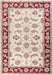 KAS Oriental Rugs - Avalon Ivory/Red Area Rugs - AVA5613 - GreatFurnitureDeal