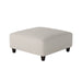 Southern Home Furnishings - Truth or Dare Salt 38"Cocktail Ottoman in Off-White - 109-C Truth or Dare Salt - GreatFurnitureDeal