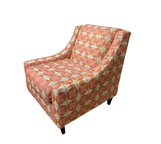 Southern Home Furnishings - Rhombus Paprika Accent Chair in Grey - 592 Rhombus Paprika Accent Chair - GreatFurnitureDeal