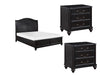 Homelegance - Herman 3 Piece Eastern King Bedroom Set in Charcoal Brown - 1420-1EK*3 - GreatFurnitureDeal