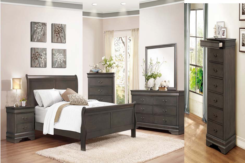 Homelegance - Mayville 7 Piece California King Bedroom Set - 2147KSG-1CK-7SET - GreatFurnitureDeal