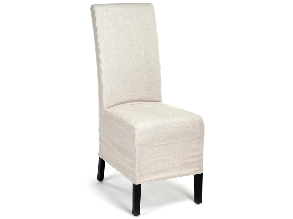 Zentique - Evan Natural Linen Side Dining Chair - XL070 A003