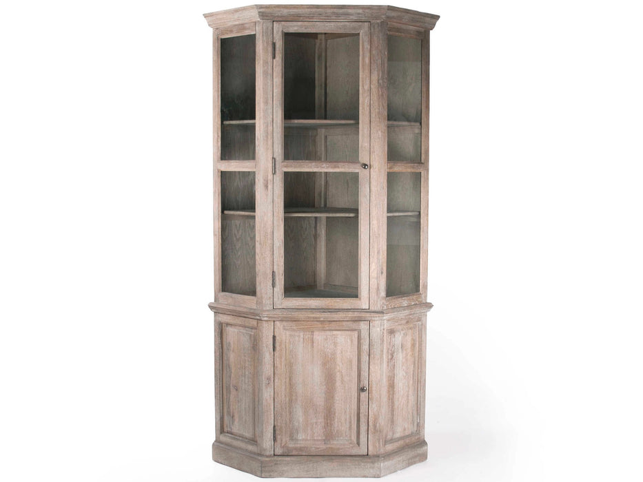 Zentique - Edgar Limed Grey China Cabinet - T116 E272
