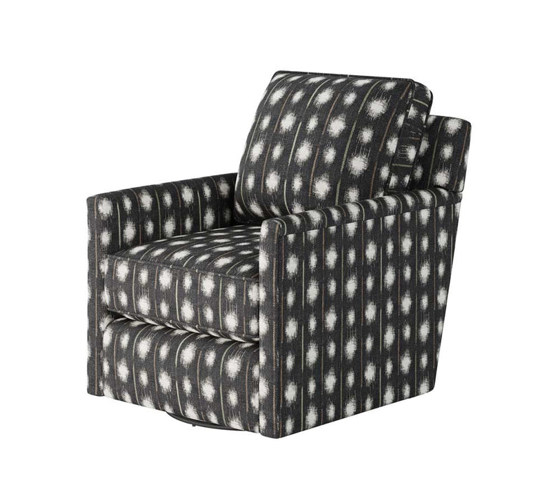Southern Home Furnishings - Bindi Swivel Glider Chair in Grey - 21-02G-C Bindi Pepper Swivel Glider - GreatFurnitureDeal