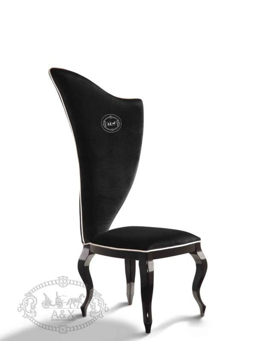 VIG Furniture - RC017-2 - Luxurious Transitional Black Fabric Chair (Set of 2) - VGUNRC017-2 - GreatFurnitureDeal