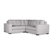 Nativa Interiors - Chester Buttoned Modular L-Shaped Sectional Mini 90" Off White - SEC-CHST-BTN-DP-AR3-3PC-PF-WHITE - GreatFurnitureDeal