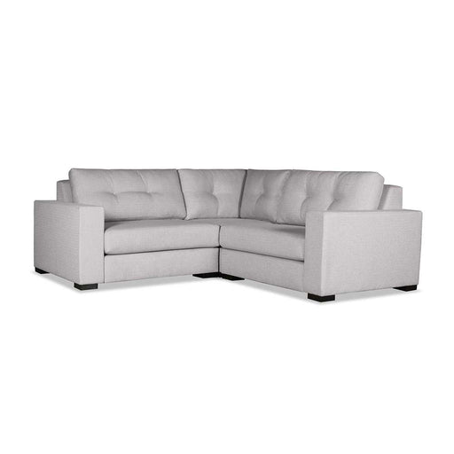 Nativa Interiors - Chester Buttoned Modular L-Shaped Sectional Mini 83" Grey - SEC-CHST-BTN-CL-AR3-3PC-PF-GREY - GreatFurnitureDeal