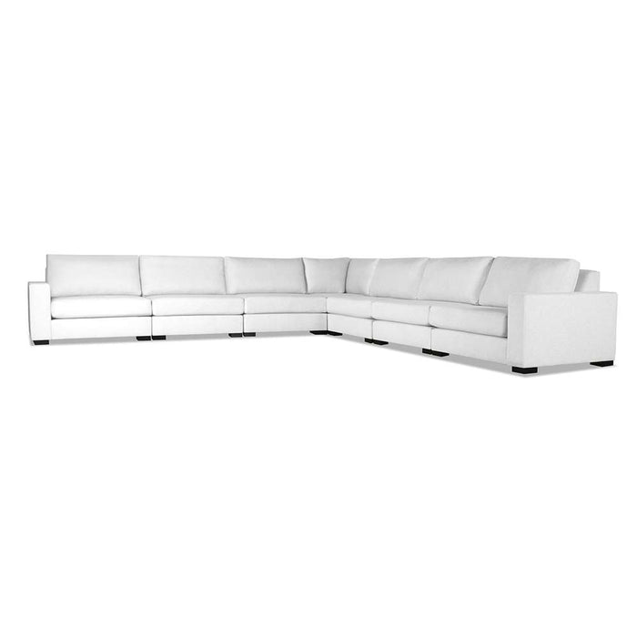 Nativa Interiors - Chester Modular L-Shaped Sectional King 166" Grey - SEC-CHST-DP-AR7-7PC-PF-GREY - GreatFurnitureDeal