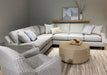Southern Home Furnishings - Limelight Sectional in Mineral - 7002-21L 15KP 19 21R Limelight - GreatFurnitureDeal