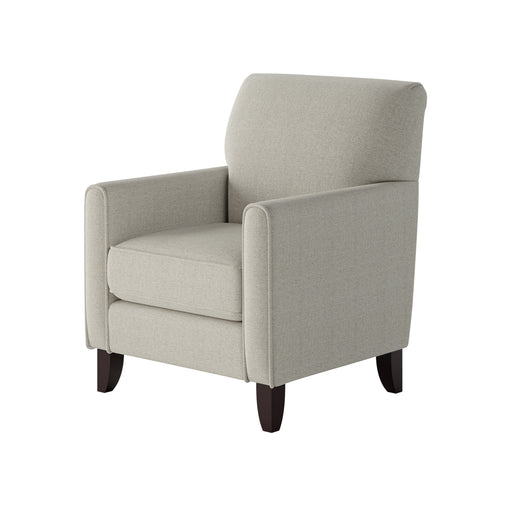 Southern Home Furnishings - Invitation Linen Accent Chair in Light Grey - 702-C Invitation Linen - GreatFurnitureDeal