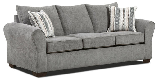 Southern Home Furnishings - Britta Greystone Sofa in Grey - 6003-00 Britta Greystone - GreatFurnitureDeal