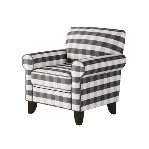 Southern Home Furnishings - Brock Charcoal Accent Chair - 512-C Brock Charcoal - GreatFurnitureDeal