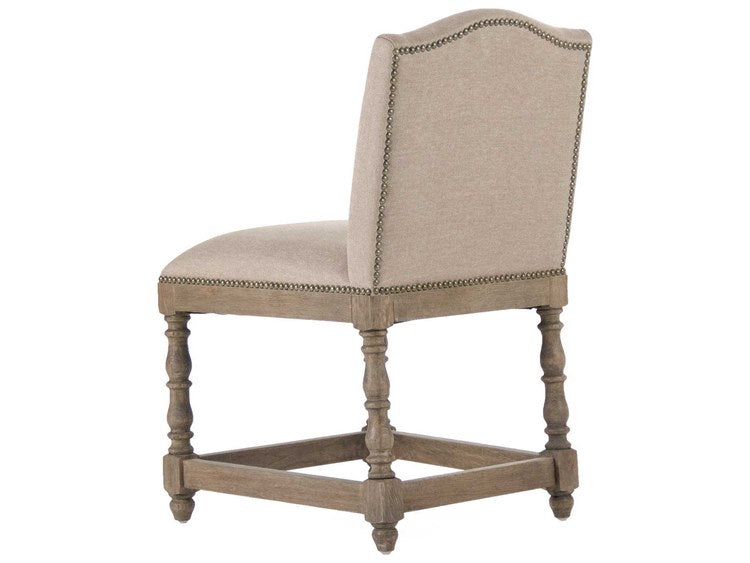 Zentique - Aria Linen / Cotton Side Dining Chair - ZEN101