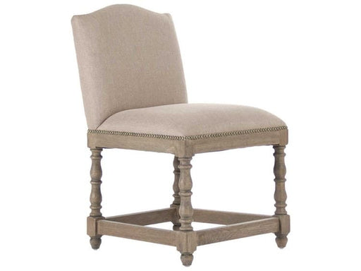 Zentique - Aria Linen / Cotton Side Dining Chair - ZEN101 - GreatFurnitureDeal