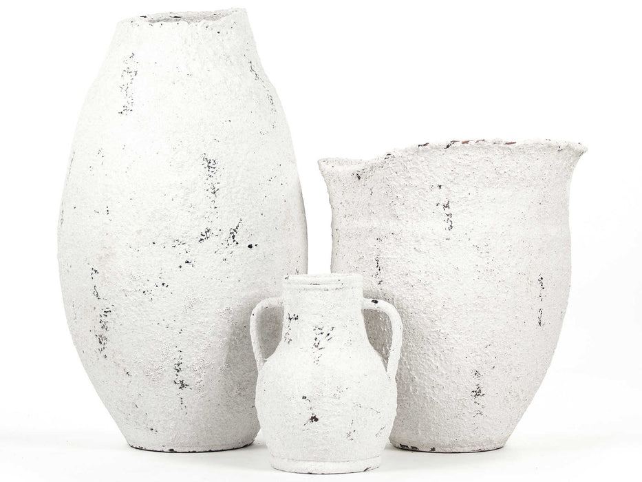 Zentique - White Vase - 14A113 - GreatFurnitureDeal