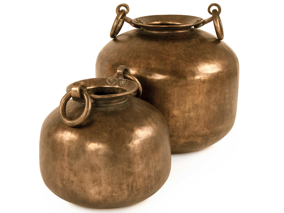 Zentique - Distressed Bronze 23'' Wide Vase - CCINC019G