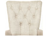 Zentique - Iris Cream Natural Linen Accent Chair - CF005 E255-3 A015-A - GreatFurnitureDeal