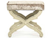 Zentique - Crescenzo Crushed Champagne Velvet Accent Bench - CF162 309 A - GreatFurnitureDeal