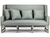 Zentique - Aubert Sage Linen Loveseat Sofa - CFH010-3 432 I - GreatFurnitureDeal