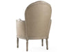 Zentique - Lance Natural Linen Accent Chair - CFH185 E272 #5 Burlap - GreatFurnitureDeal