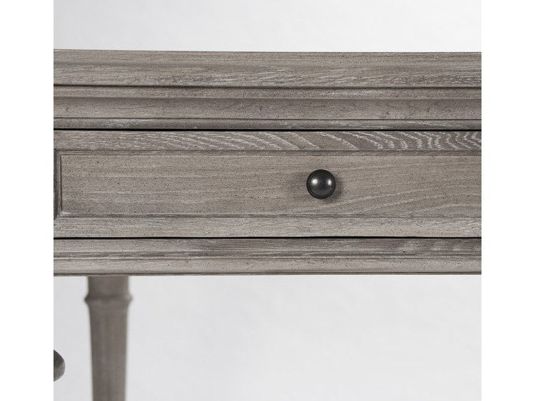 Zentique - Nadine Limed Grey Oak 78'' Wide Rectangular Dining Table - ZENCT449 E272