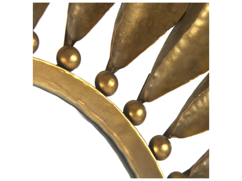 Zentique - Cadence Antique Gold 40'' Wide Sunburst Wall Mirror - EYT150031 - GreatFurnitureDeal
