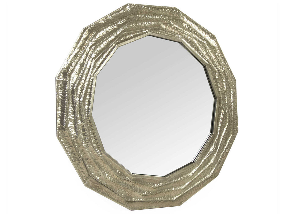 Zentique - Marcelle Pale Gold 35'' Wide Round Wall Mirror - EYT160350 - GreatFurnitureDeal