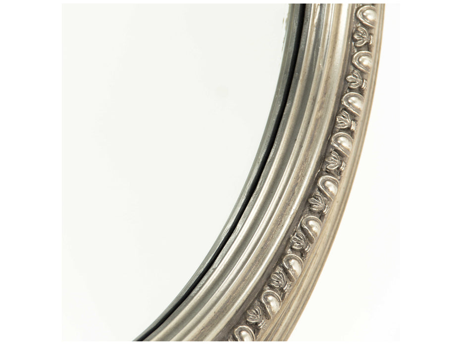 Zentique - Ecran Distressed Silver 40'' Wide Round Wall Mirror - EZT142122 - GreatFurnitureDeal