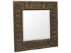 Zentique - Lancelin Antique Bronze 33'' Wide Square Wall Mirror - EZT160041 - GreatFurnitureDeal