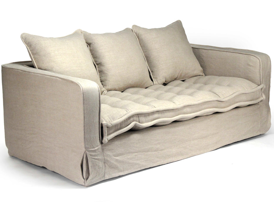 Zentique - Rosselyn Cream Sofa Couch - F238-200 A043 E272 - GreatFurnitureDeal