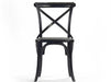 Zentique - Parisienne Black Birch Side Dining Chair - SET OF 2 - FC035 301-1 - GreatFurnitureDeal