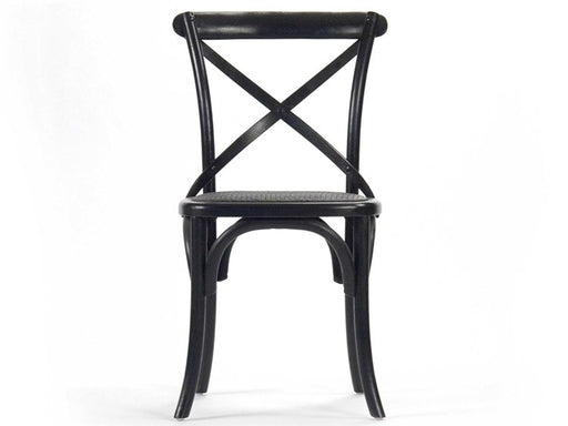 Zentique - Parisienne Black Birch Side Dining Chair - SET OF 2 - FC035 301-1 - GreatFurnitureDeal