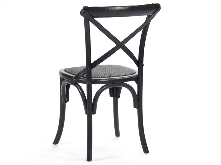 Zentique - Parisienne Black Birch Side Dining Chair - SET OF 2 - FC035 301-1
