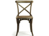 Zentique - Parisienne Raw Umber Oak Side Dining Chair - SET OF 2 -  FC035 P204 - GreatFurnitureDeal