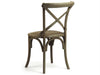 Zentique - Parisienne Raw Umber Oak Side Dining Chair - SET OF 2 - FC035 P204 - GreatFurnitureDeal