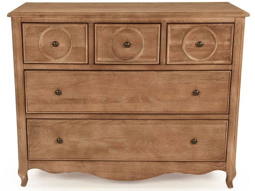 Zentique - Edward Limed Grey Oak Five-Drawer Single Dresser - HT1188 E272 - GreatFurnitureDeal