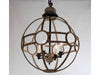 Zentique - Luca Distressed 4-light 19'' Wide Mini Chandelier - LI-05-112 - GreatFurnitureDeal
