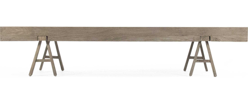 Zentique - Cloe Natural 78'' Wide Rectangular Coffee Table - LI-S11-18-54