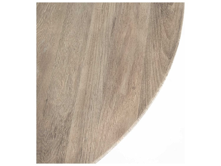 Zentique - Kilo Natural / Distressed 51'' Wide Round Dining Table - ZENLI-S13-25-91