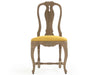 Zentique - Kate Dry Natural Birch / Yellow Raw Silk Side Dining Chair - LI-S9-22-21-Y - GreatFurnitureDeal